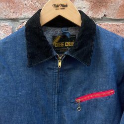 画像2: DEAD STOCK 1970’s DEE CEE Denim Work Jacket　Size 40