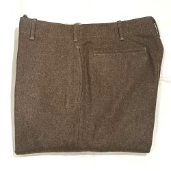 画像1: DEAD STOCK 1935’s US Military Wool Trousers　Size W33 L31.5