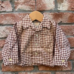 画像2:  Kids DEAD STOCK 1960’s DANNY DARE Printed Flannel Shirt　Size Kids 6 MONTHS