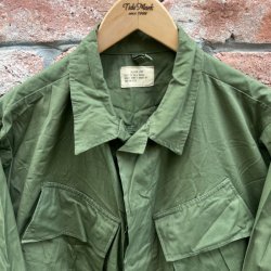 画像2: DEAD STOCK 1960's US Military Jungle Fatigue Jacket 3rd　Size  MEDIUM-LONG