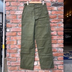 画像2: DEAD STOCK 1960's US Military OG-107 Utility Trousers　Size W29 L33 (表記 W30 L33)