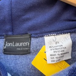 画像3: DEAD STOCK 1980’s Jon Lauren Full-Zip Hoodie　Size 2X