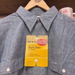 画像2: DEAD STOCK 1970's BIG MAC Chambray Shirt　Size XL-TALL