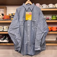 DEAD STOCK 1970's BIG MAC Chambray Shirt　Size XL-TALL