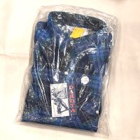 DEAD STOCK 1980’s DAKOTA BY FIVE BROTHER Print Flannel Western Shirt　Size 2XL