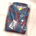 DEAD STOCK 1980’s DAKOTA BY FIVE BROTHER Print Flannel Western Shirt　Size 2XL