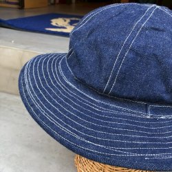 画像2: DEAD STOCK 1937’s US ARMY M-37 Denim Hat　Size 7 1/4