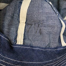 画像5: DEAD STOCK 1937’s US ARMY M-37 Denim Hat　Size 7 1/4