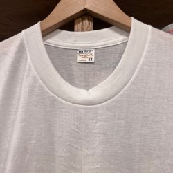 画像2: DEAD STOCK 1970's TOWNCRAFT Solid Tee #19　Size 42
