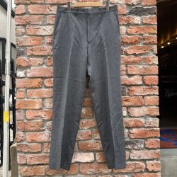 画像1: DEAD STOCK 1990's Polyester Slacks　Size W34 L32