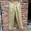 DEAD STOCK 1960's US Military Chino Trousers　Size W30 L29