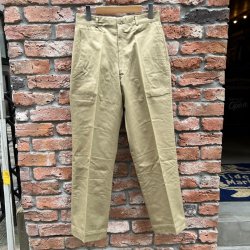 画像1: DEAD STOCK 1960's US Military Chino Trousers　Size W30 L29