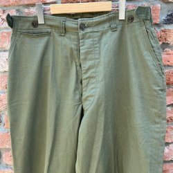 画像2: DEAD STOCK 1944's US Military M-43 Field Pants　Size W37 L34.5