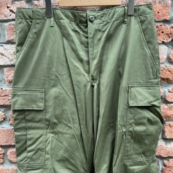 画像2: DEAD STOCK 1969's US Military Jungle Fatigue Pants 5th　Size MEDIUM-SHORT