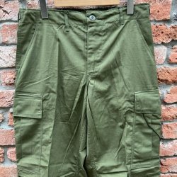 画像2: DEAD STOCK 1969's US Military Jungle Fatigue Pants 5th　Size SMALL-SHORT