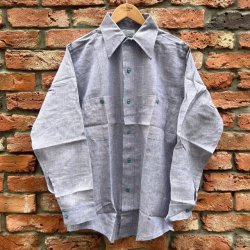 画像1: DEAD STOCK 1970’s Beltex Chambray Shirt　Size・15 1/2