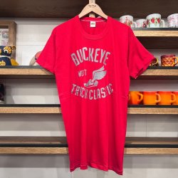 画像1: DEAD STOCK 1970’s Russell Athletic Print Tee　Size L