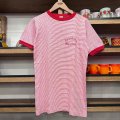 DEAD STOCK 〜70’s SPORTSWEAR Border Ringer Tee　Size M
