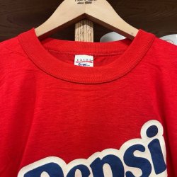 画像2: DEAD STOCK 1980’s EXCEL SPORTSWEAR Pepsi Print Tee　Size X-LARGE