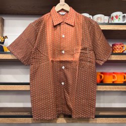 画像1: DEAD STOCK 1960's Beltex S/S Loop Collar Shirt　Size S