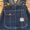 画像3: DEAD STOCK 1940’s OX HIDE Denim Overall　Size W36 L30