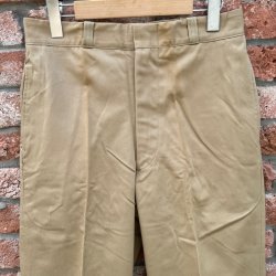 画像2: DEAD STOCK 1968's US Military Chino Trousers　Size W30 L31