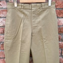 画像2: DEAD STOCK 1968's US Military Chino Trousers　Size W30 L31