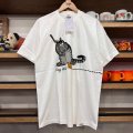 DEAD STOCK 〜90’s crazy shirt Golf Print Tee　Size MEDIUM