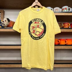 画像1: DEAD STOCK 〜80’s LE TEE SHIRT Pig Racing Print Tee　Size LARGE