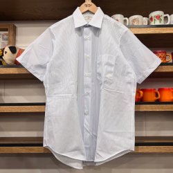 画像1: DEAD STOCK 1960's Customaire S/S Poly Shirt　Size M