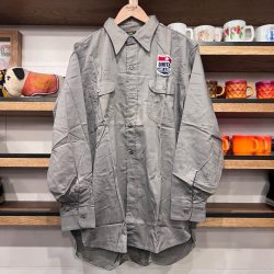画像1: DEAD STOCK 1950's Lee Cotton Work Shirt　Size・16 1/2