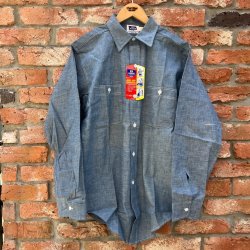 画像1: DEAD STOCK 1960’s BIG MURPH Chambray Shirt　Size・15 1/2