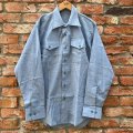 DEAD STOCK 1981's USN Chambray Shirt　Size L