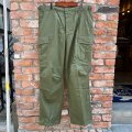 DEAD STOCK 1967's US Military Jungle Fatigue Pants 3rd　Size LARGE-REGULAR