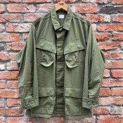 画像1: DEAD STOCK 1969's US Military Jungle Fatigue Jacket 5th　Size  MEDIUM-SHORT