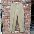 DEAD STOCK 1960's Cotton Work Pants　Size W30 L29