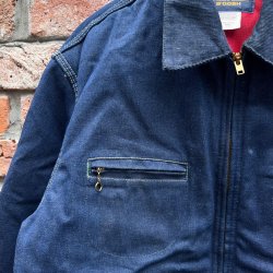 画像7: DEAD STOCK 1970's OSHKOSH Denim Zip-Up Work Jacket Size 42R