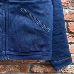 画像9: DEAD STOCK 1970's OSHKOSH Denim Zip-Up Work Jacket Size 42R