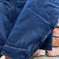 画像13: DEAD STOCK 1970's OSHKOSH Denim Zip-Up Work Jacket Size 42R