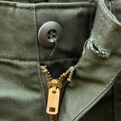 画像3: DEAD STOCK 1982's US Military OG-507 Utility Trousers　Size W29.5 L29.5 (表記W30 L31)