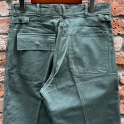 画像13: DEAD STOCK 1960's Civilian USAF SHADE 509 Utility Trousers　Size W32 L31