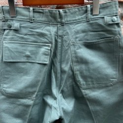 画像14: DEAD STOCK 1960's Civilian USAF SHADE 509 Utility Trousers　Size W32 L31