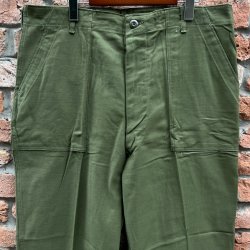 画像2: DEAD STOCK 1960's US Military OG-107 Utility Trousers　Size W39 L30.5 (表記 W40 L31)
