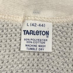画像4: DEAD STOCK 1980's TARLeTON L/S Thermal　Size L