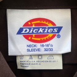画像3: DEAD STOCK 〜80's Dickies L/S Work Shirt　Size 16 1/2-33