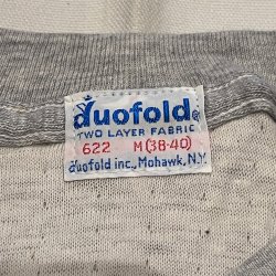 画像5: DEAD STOCK 1970's duofold Two-Layer Underwear　Size M