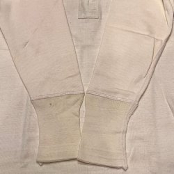 画像8: DEAD STOCK 〜60's Hanes Henry Neck Undershirt　Size 38