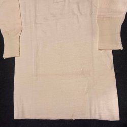画像7: DEAD STOCK 〜60's Hanes Henry Neck Undershirt　Size 38