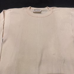 画像2: DEAD STOCK 1968's US Military Cotton Undershirt　Size MEDIUM