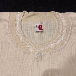 画像4: DEAD STOCK 〜60's Hanes Henry Neck Undershirt　Size 38